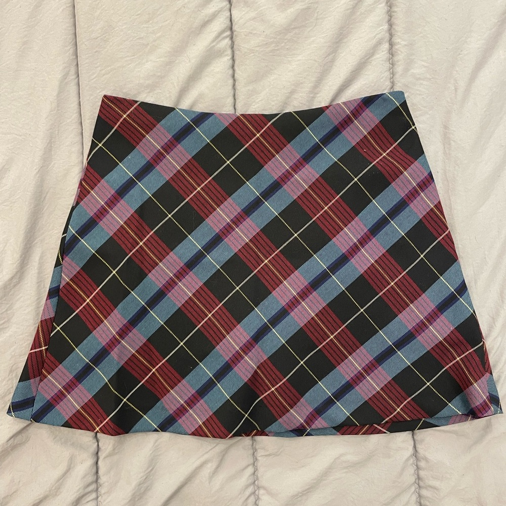 Plaid skirt